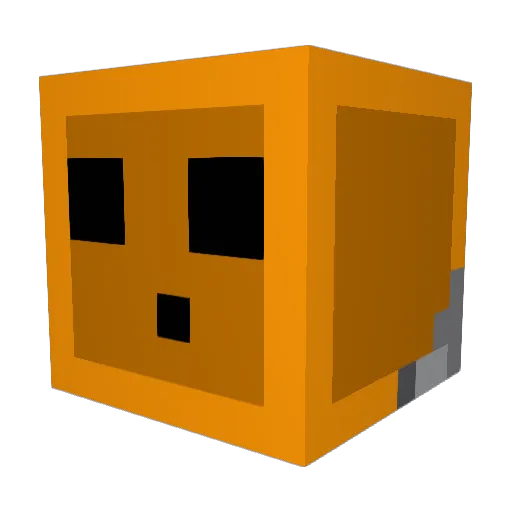 ZFCELERY Minecraft avatar head, 3D render