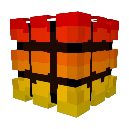 ZFLegomito Minecraft avatar head, 3D render