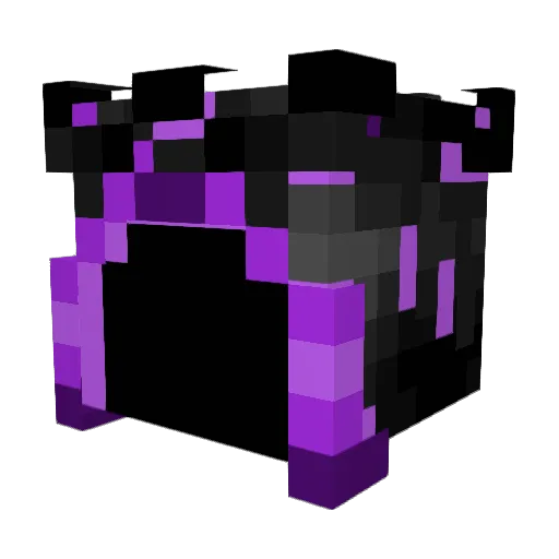 ZH1N_X Minecraft avatar head, 3D render