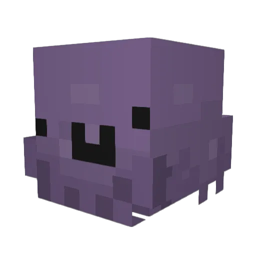 ZHUZILIN Minecraft avatar head, 3D render