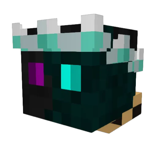 ZHunter1493 Minecraft avatar head, 3D render
