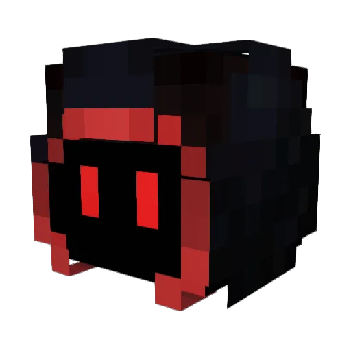 ZIKwand Minecraft avatar head, 3D render