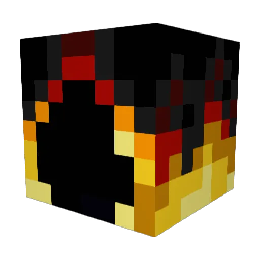 ZIR03 Minecraft avatar head, 3D render