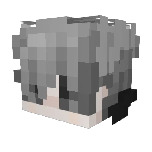 ZIVER_Y Minecraft avatar head, 3D render