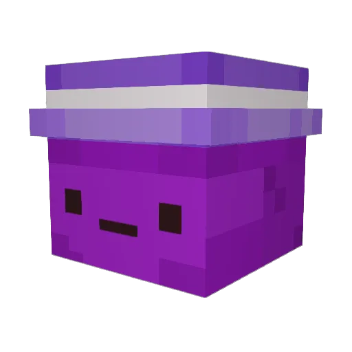 ZK0726 Minecraft avatar head, 3D render