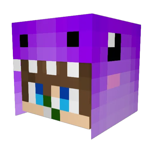ZKillianZ Minecraft avatar head, 3D render