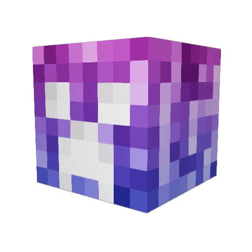 ZLiteZ Minecraft avatar head, 3D render