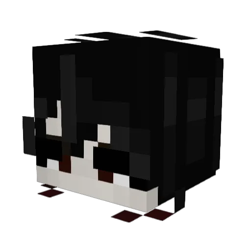 ZOMBIBYTEZ Minecraft avatar head, 3D render