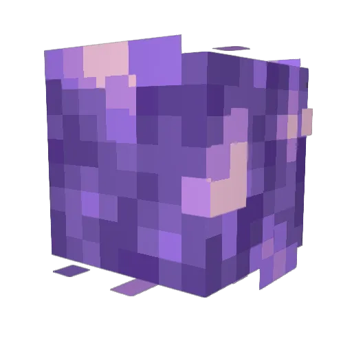 ZOOM8747 Minecraft avatar head, 3D render