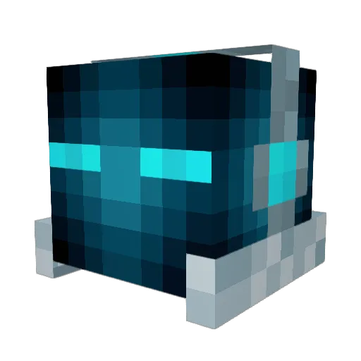 ZRELJA Minecraft avatar head, 3D render