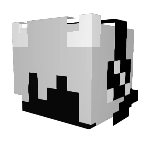 ZShirayukiZ Minecraft avatar head, 3D render