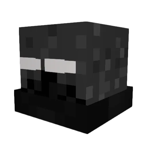 ZVN04 Minecraft avatar head, 3D render