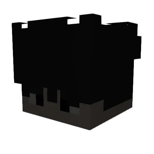 ZWEIKAMPF Minecraft avatar head, 3D render