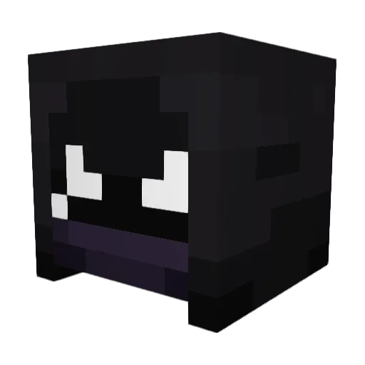 ZXRYK Minecraft avatar head, 3D render