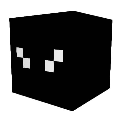 ZXVC3 Minecraft avatar head, 3D render