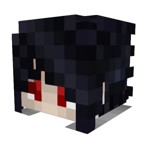 ZYXVAW Minecraft avatar head, 3D render