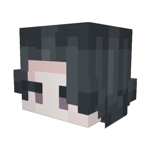 ZZAARRKKOO Minecraft avatar head, 3D render