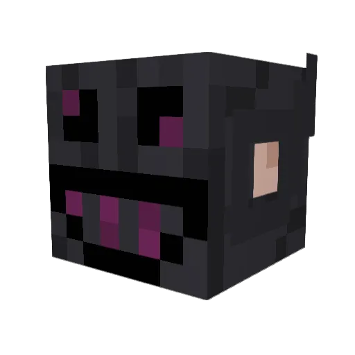 ZZZAAAAAAA Minecraft avatar head, 3D render