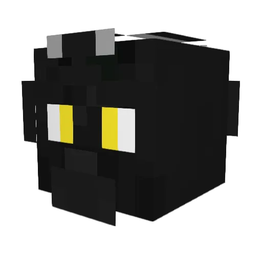 ZZisawesome Minecraft avatar head, 3D render