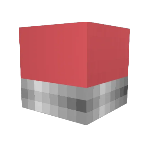Z_9_K Minecraft avatar head, 3D render