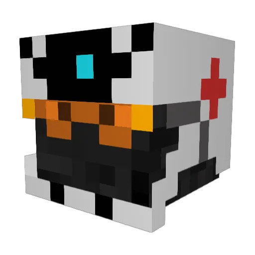 Z_Elite_Z Minecraft avatar head, 3D render