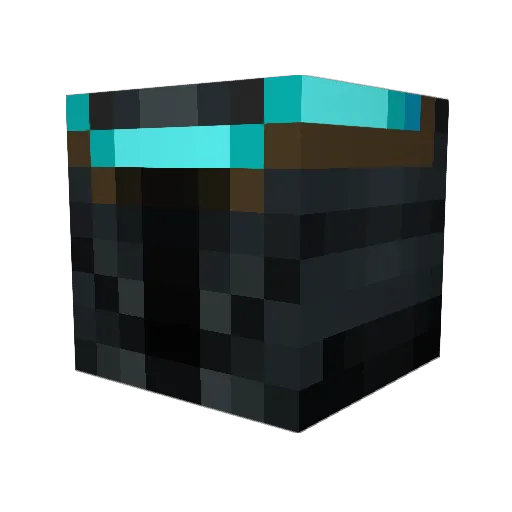 Z_MAN12 Minecraft avatar head, 3D render