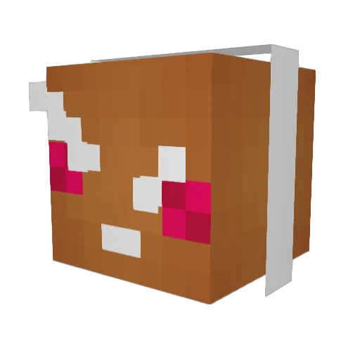 Z_SKULLZ_Z Minecraft avatar head, 3D render