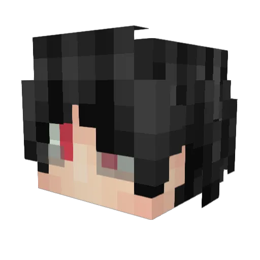 ZaEvilDrEvil Minecraft avatar head, 3D render