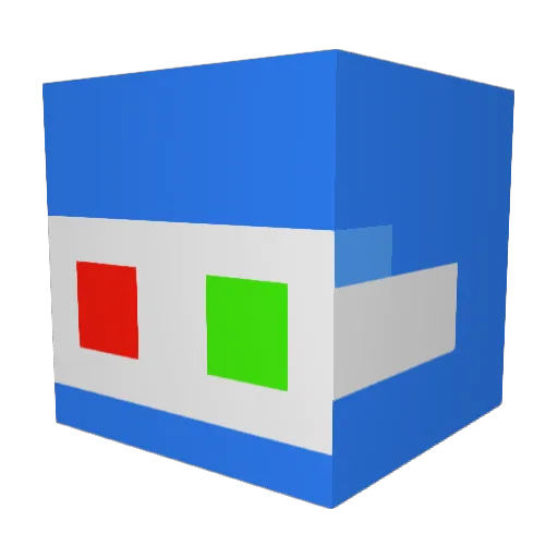 ZaGutDocter Minecraft avatar head, 3D render