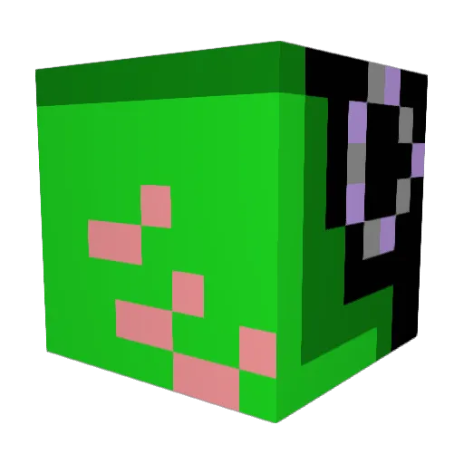 ZaTire15 Minecraft avatar head, 3D render
