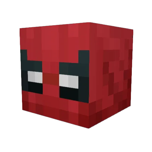 Za_Warudo217 Minecraft avatar head, 3D render