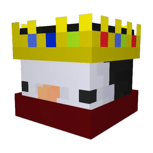 Zaak_505 Minecraft avatar head, 3D render