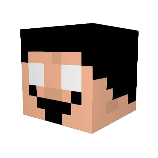 ZabdielPRO Minecraft avatar head, 3D render