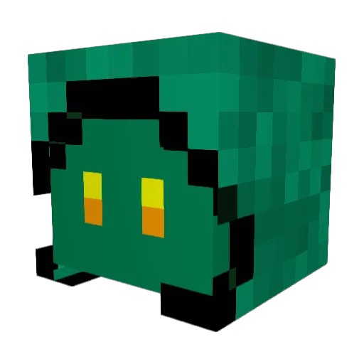 Zabracannon Minecraft avatar head, 3D render