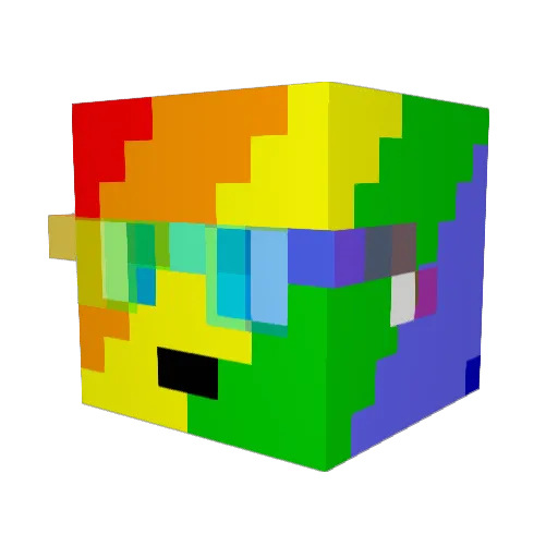 Zacalicooper963 Minecraft avatar head, 3D render