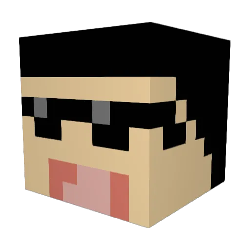 Zacattack416 Minecraft avatar head, 3D render