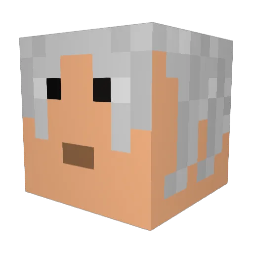 ZachB2785 Minecraft avatar head, 3D render