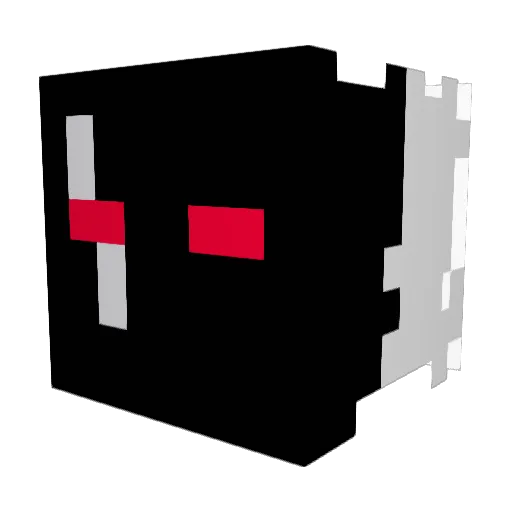 ZachFFR Minecraft avatar head, 3D render