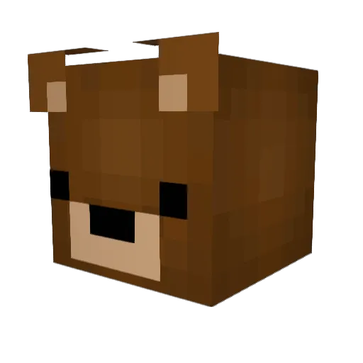 ZachMyers3 Minecraft avatar head, 3D render