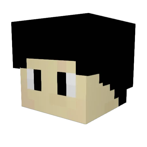 Zach_5577 Minecraft avatar head, 3D render