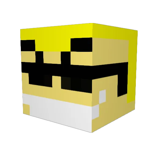 Zach_Attack_796 Minecraft avatar head, 3D render