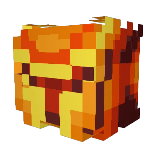 Zach_Blade Minecraft avatar head, 3D render