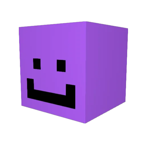 Zacharon1 Minecraft avatar head, 3D render