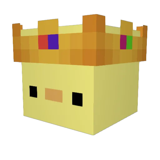 Zachary3414 Minecraft avatar head, 3D render