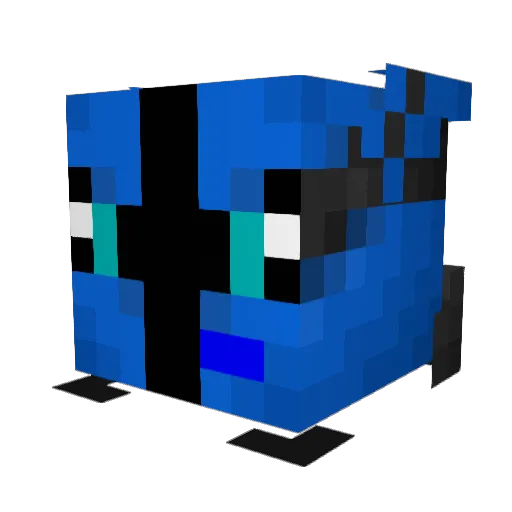 ZacharyHeidrich Minecraft avatar head, 3D render