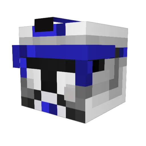 Zachattack1015 Minecraft avatar head, 3D render