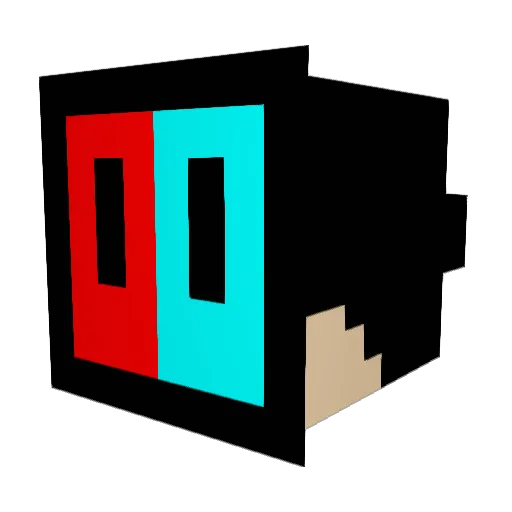 Zachcost Minecraft avatar head, 3D render
