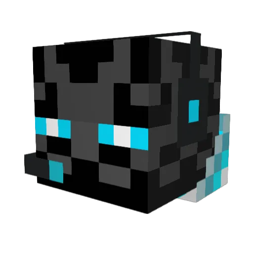 ZachnTae Minecraft avatar head, 3D render