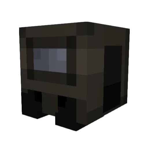 Zachyhi Minecraft avatar head, 3D render