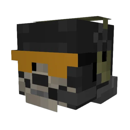 Zachyyboiii Minecraft avatar head, 3D render